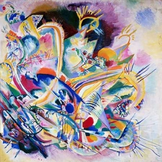 Improvisation Painting Poster Print by Wassily Kandinsky Image 1