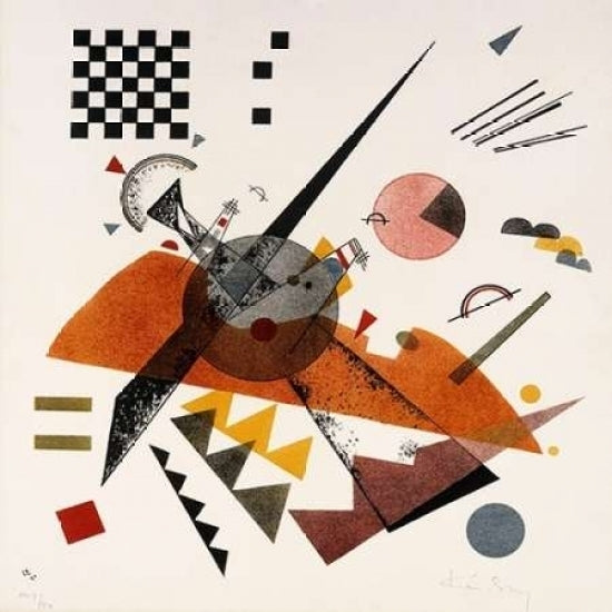 Orange Poster Print by Wassily Kandinsky Image 2