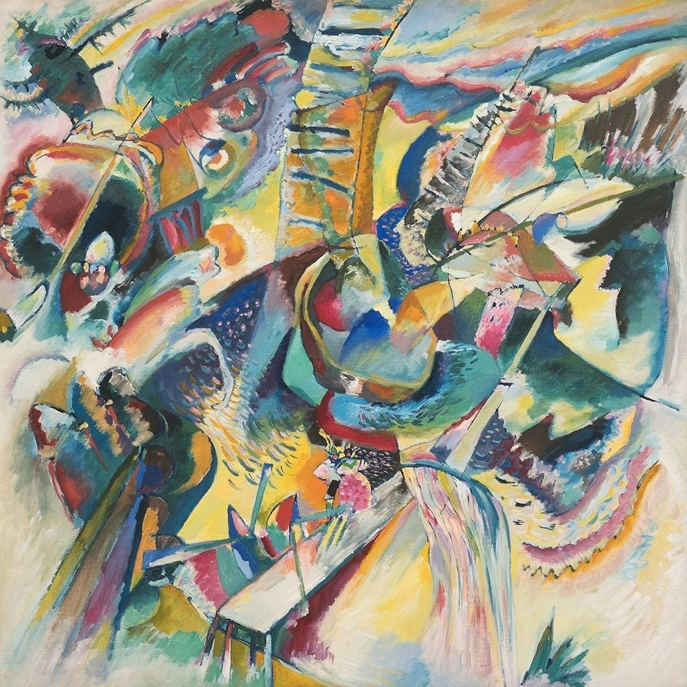 Improvisation Klamm Poster Print by Kandinsky Wassily Image 1