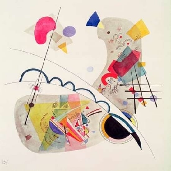 Grave Forme Poster Print by Wassily Kandinsky Image 1