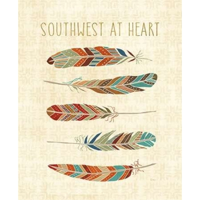 Southwest at Heart VI Poster Print by Veronique Charron Image 1