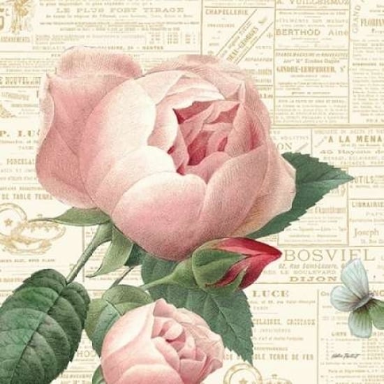 Roses in Paris V Poster Print by Katie Pertiet Image 1