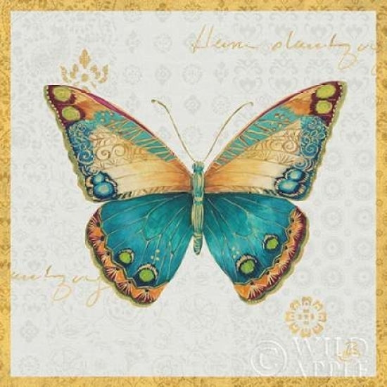 Bohemian Wings Butterfly II Poster Print by Daphne Brissonnet Image 2