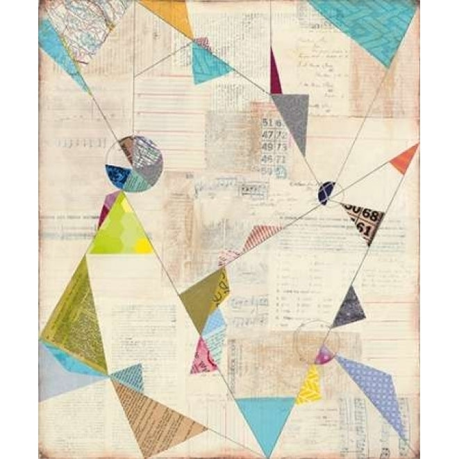 Geometric Background I Poster Print by Courtney Prahl Image 1