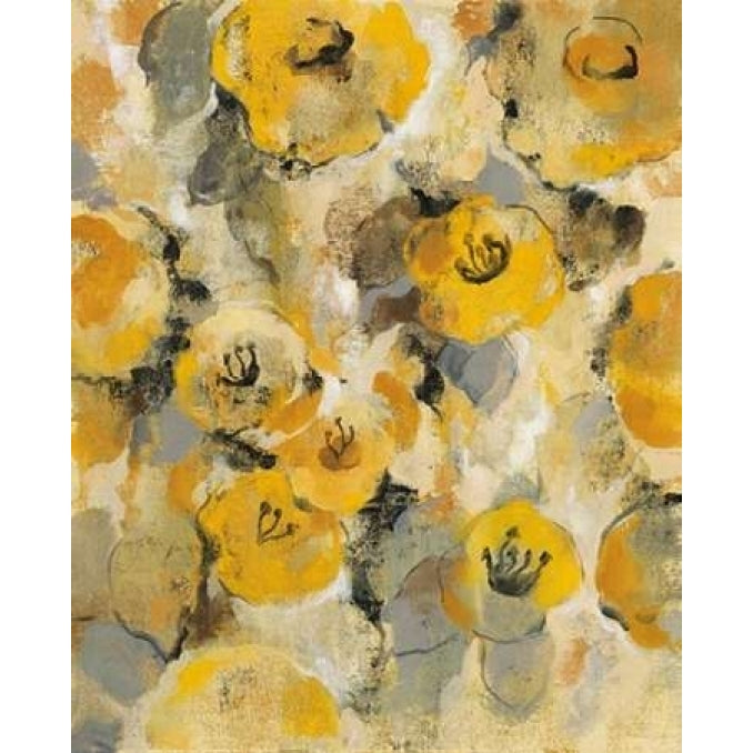 Yellow Floral II Poster Print by Silvia Vassileva Image 2