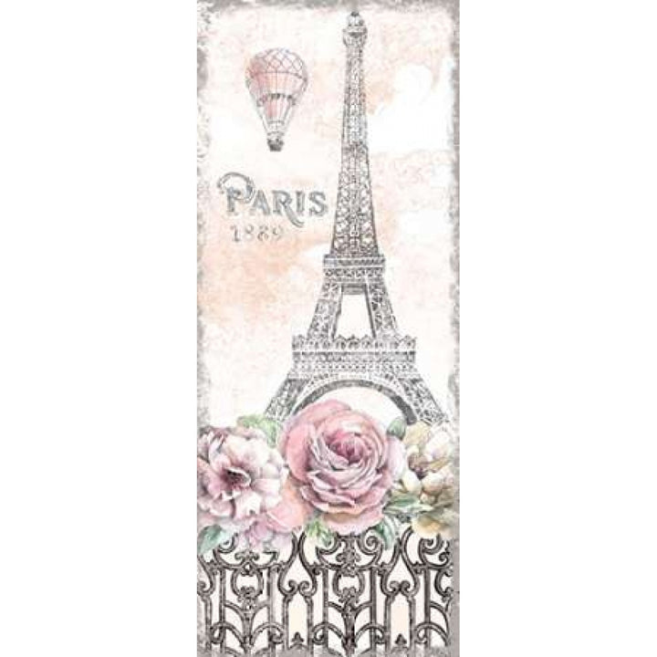 Paris Roses Panel VIII Poster Print by Beth Grove Image 2