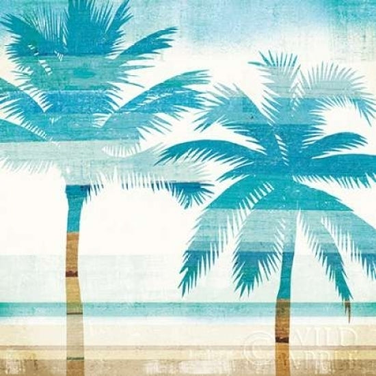 Beachscape Palms III Poster Print by Michael Mullan Image 2