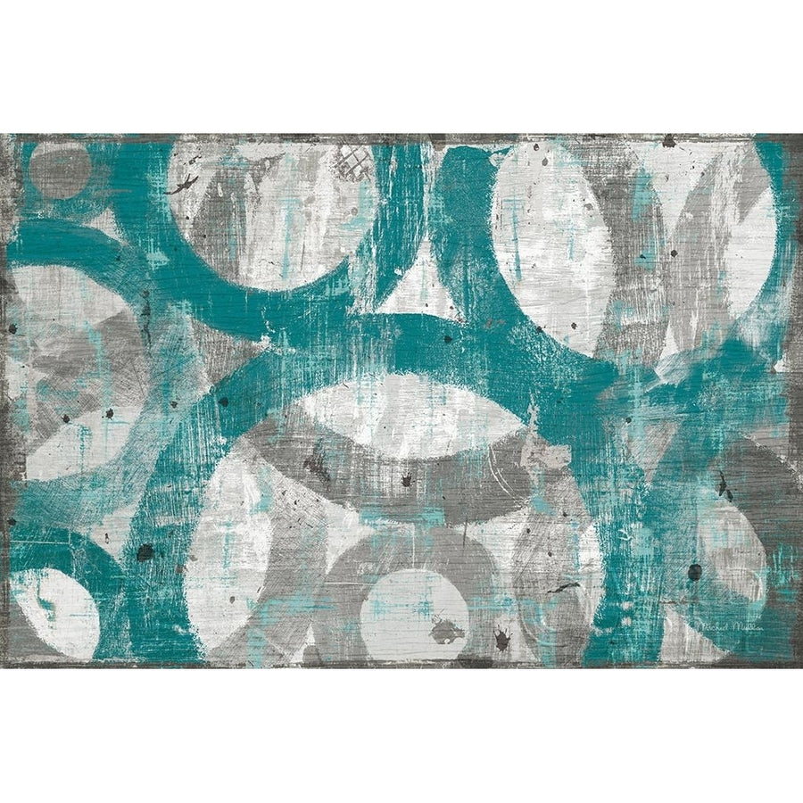 Industrial I Teal Poster Print by Michael Mullan Image 1