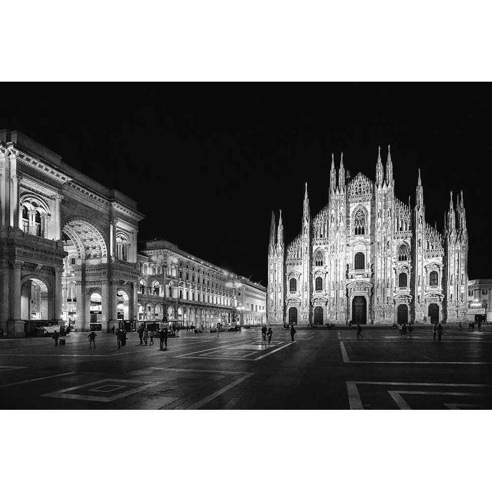 Milan By Night Poster Print - L. Simons Image 1