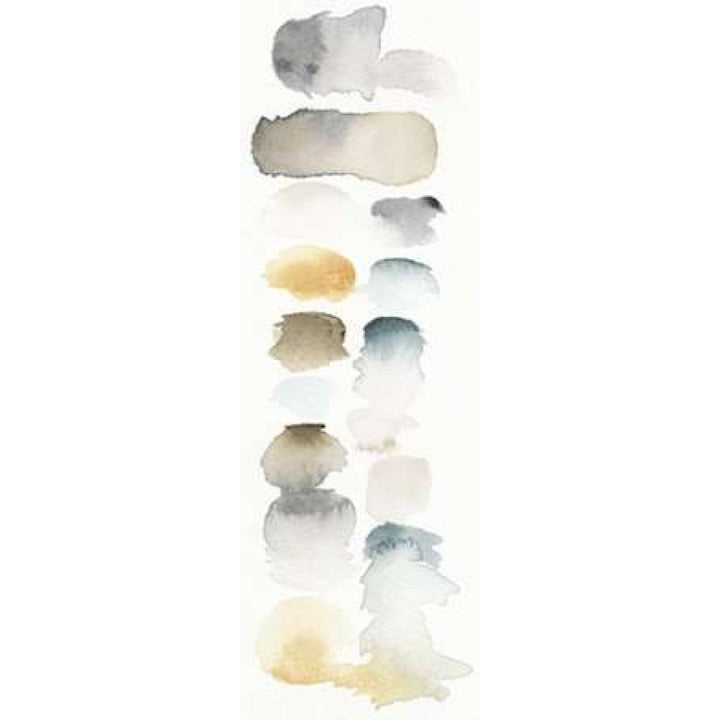 Watercolor Swatch Panel Neutral I Poster Print by DeNeige Elyse Image 2