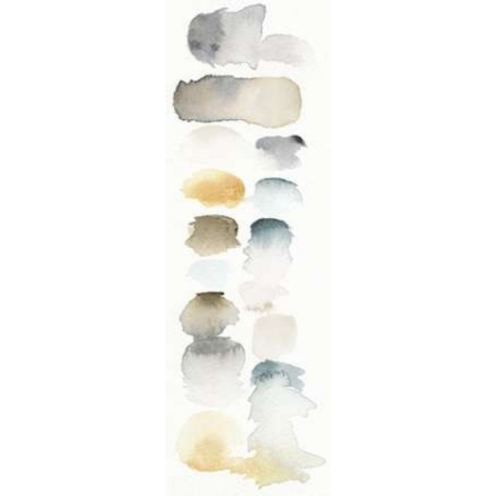 Watercolor Swatch Panel Neutral I Poster Print by DeNeige Elyse Image 1