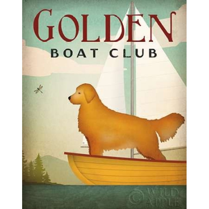 Golden Sail Poster Print by Ryan Fowler Image 1