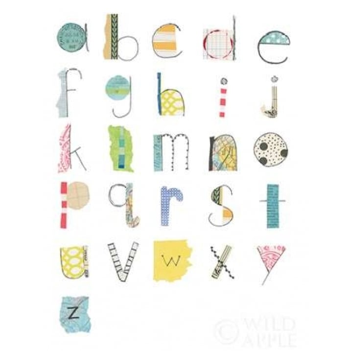 Alphabet II Poster Print by Courtney Prahl Image 1