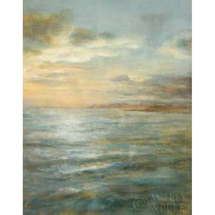 Serene Sea III Poster Print by Danhui Nai Image 1