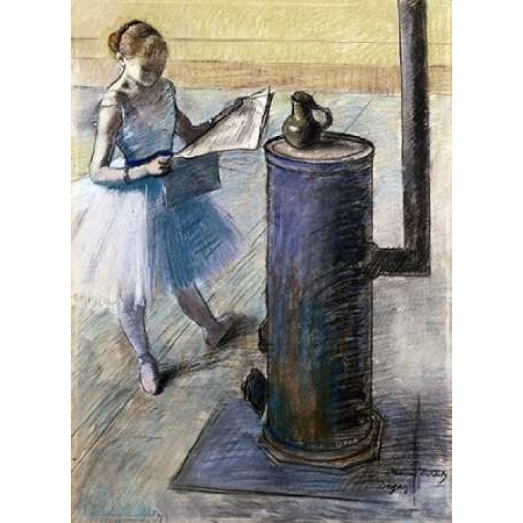 Dancer Resting Poster Print by Edgar Degas Image 2