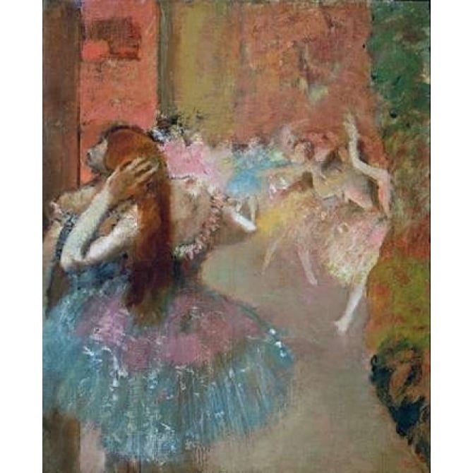 Scene De Ballet Or Balleteuses Poster Print by Edgar Degas Image 2