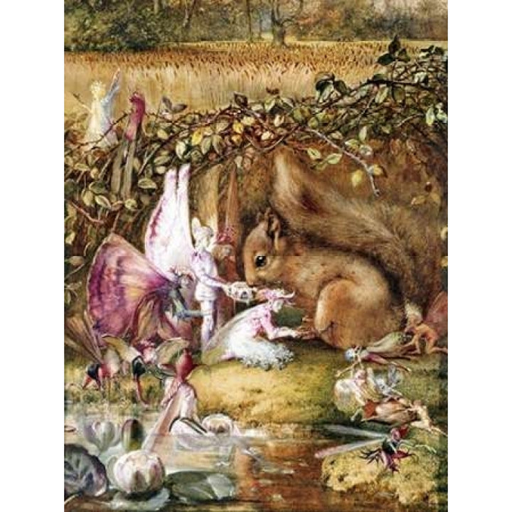 The Wounded Squirrel Poster Print by John Anster Fitzgerald Image 1