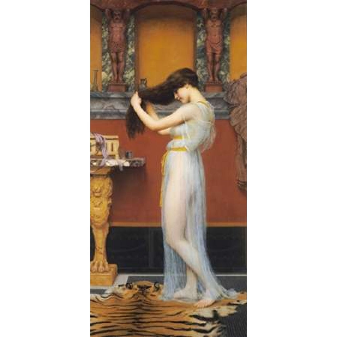 The Toilet Poster Print by John William Godward Image 2