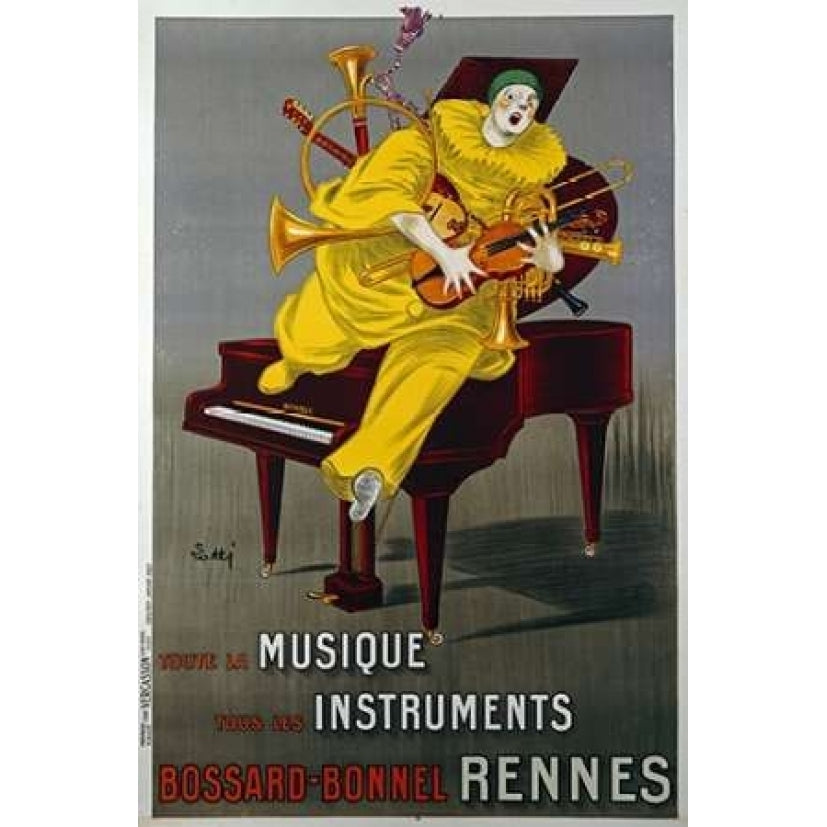 Toute La Musique Tous Les Instruments Poster Print by Lotti Image 2