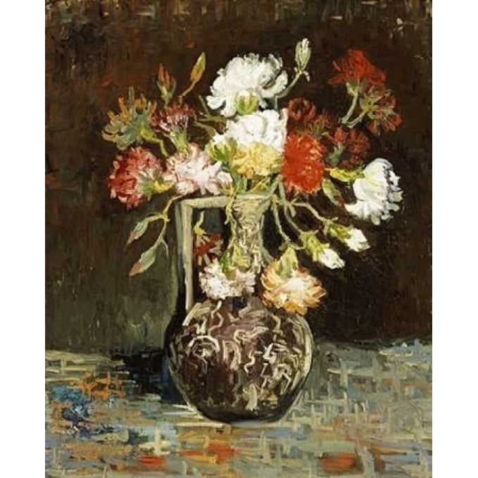 Bouquet De Fleurs Poster Print by Vincent Van Gogh Image 1