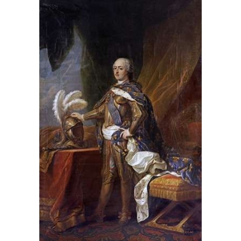 Portrait of King Louis XV of France and Navarre Poster Print by Charles Andre Van Loo Image 2