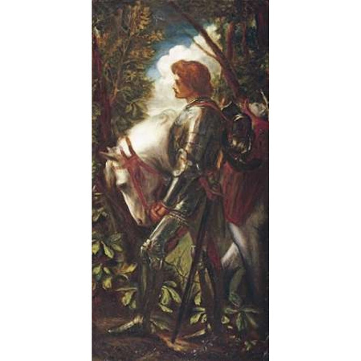 Sir Galahad Poster Print by George Frederick Watts Image 2