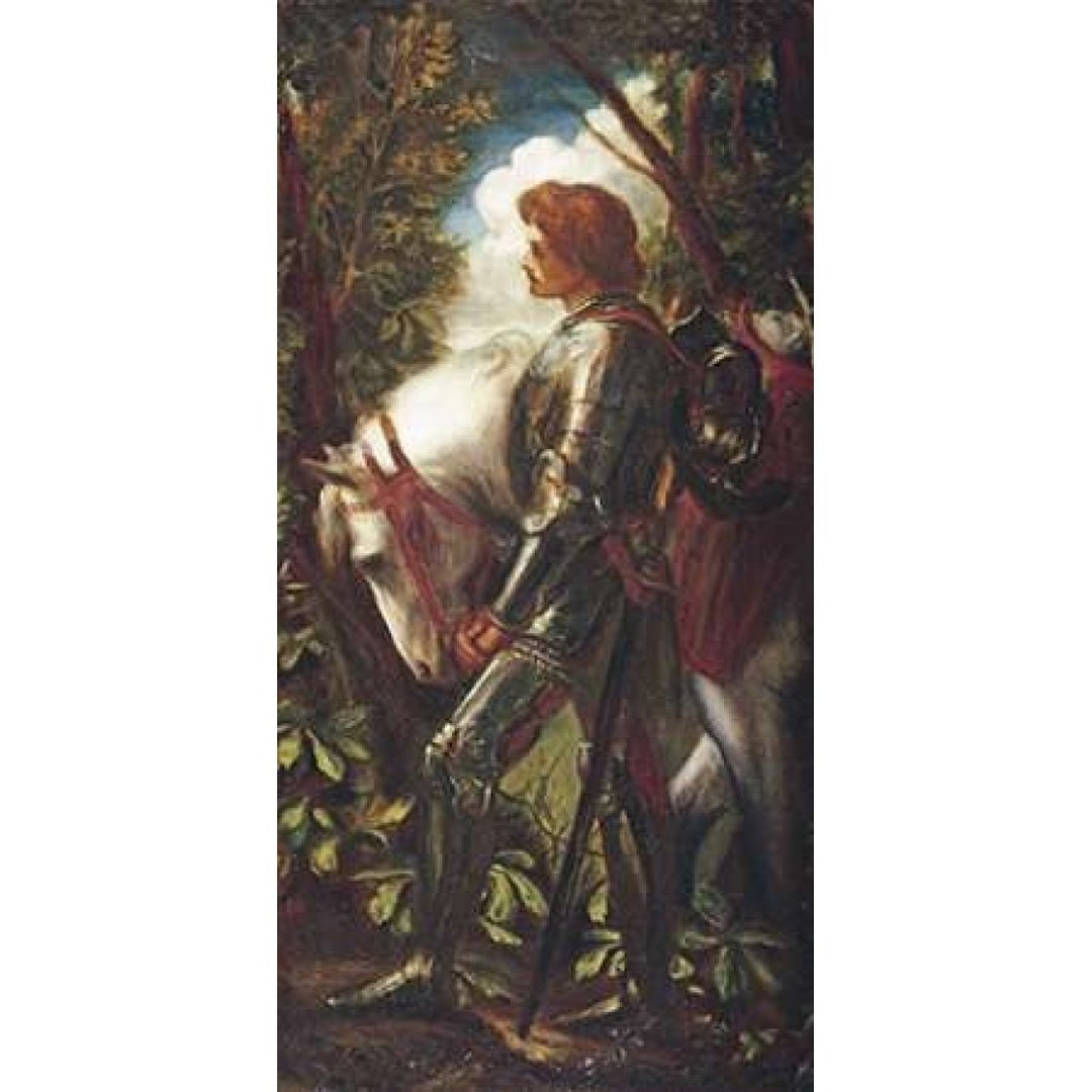 Sir Galahad Poster Print by George Frederick Watts Image 1