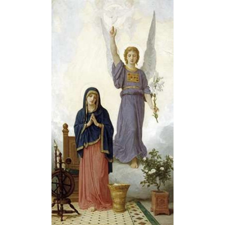 The Annunciation Poster Print by William-Adolphe Bouguereau Image 2