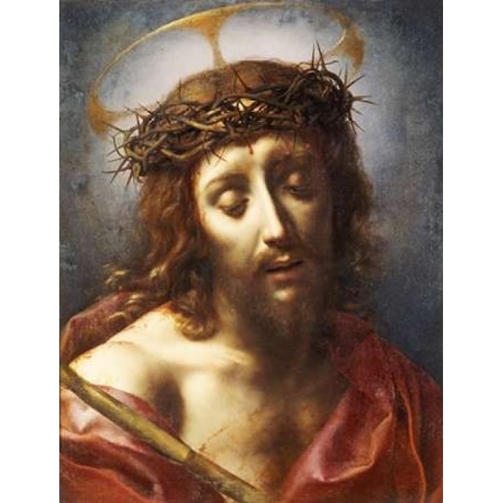 Christ As The Man of Sorrows Poster Print by Carlo Dolci Image 1