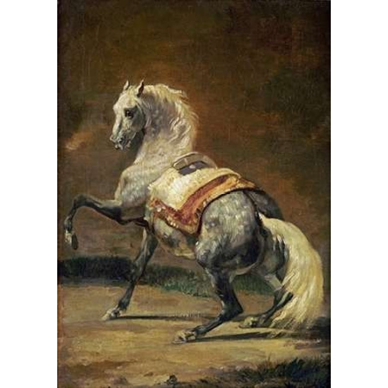 Dappled Grey Horse Poster Print by Theodore Gericault Image 2