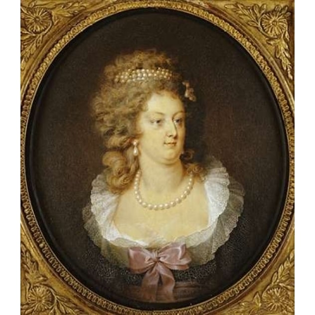 Bust Portrait of Marie-Antoinette Poster Print by Jean Guerin Image 1