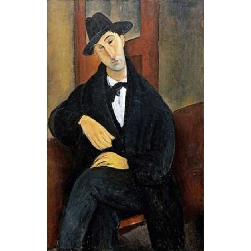 Portrait of Mario.- Marios Varvoglios Poster Print by Amedeo Modigliani Image 1