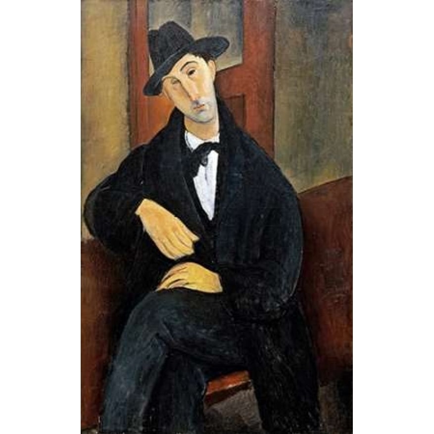 Portrait of Mario.- Marios Varvoglios Poster Print by Amedeo Modigliani Image 2