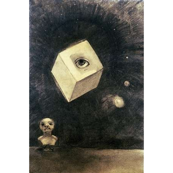 Eye Poster Print by Odilion Redon Image 1