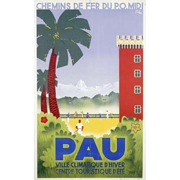 Pau Poster Print by Riblo Image 2