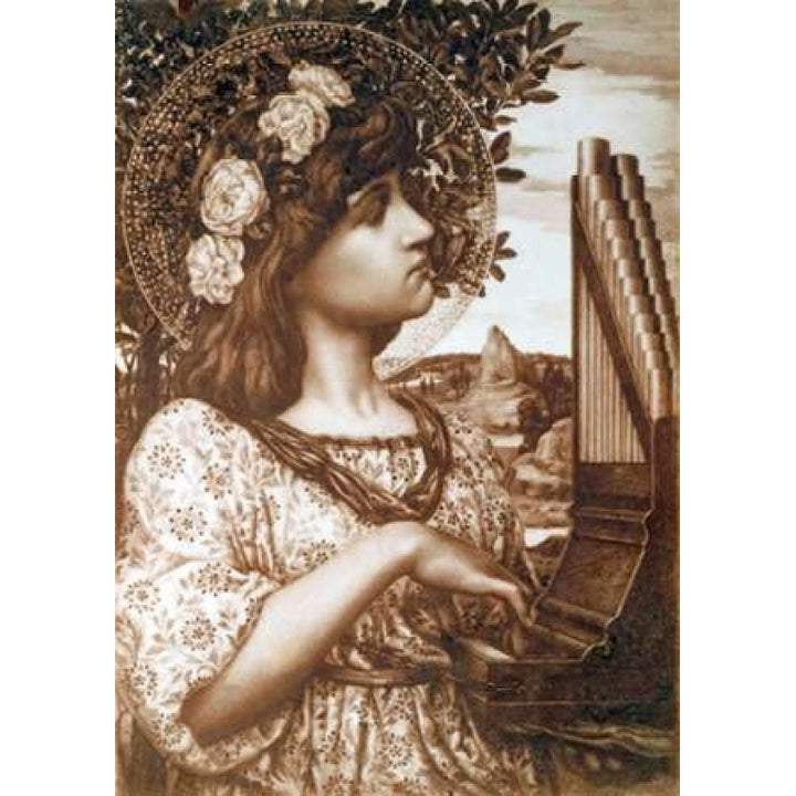 Saint Cecilia Poster Print by Henry Ryland Image 1