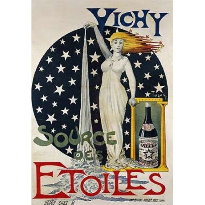 Vichy Source Des Etoiles Poster Print by Unknown Image 1