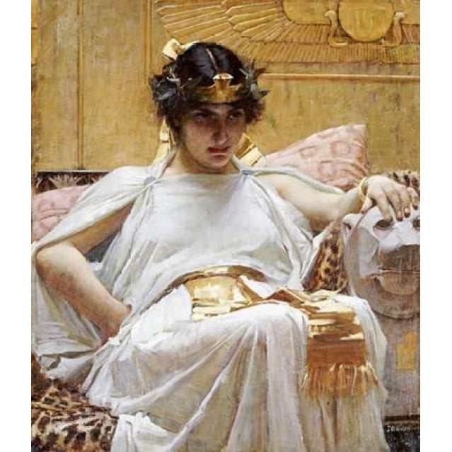 Cleopatra Poster Print by John William Waterhouse Image 1