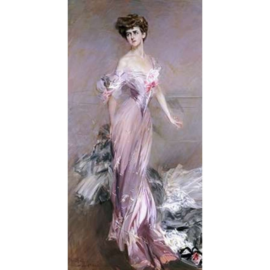 Portrait of Mrs. Howard-Johnston Poster Print by Giovanni Boldini Image 1