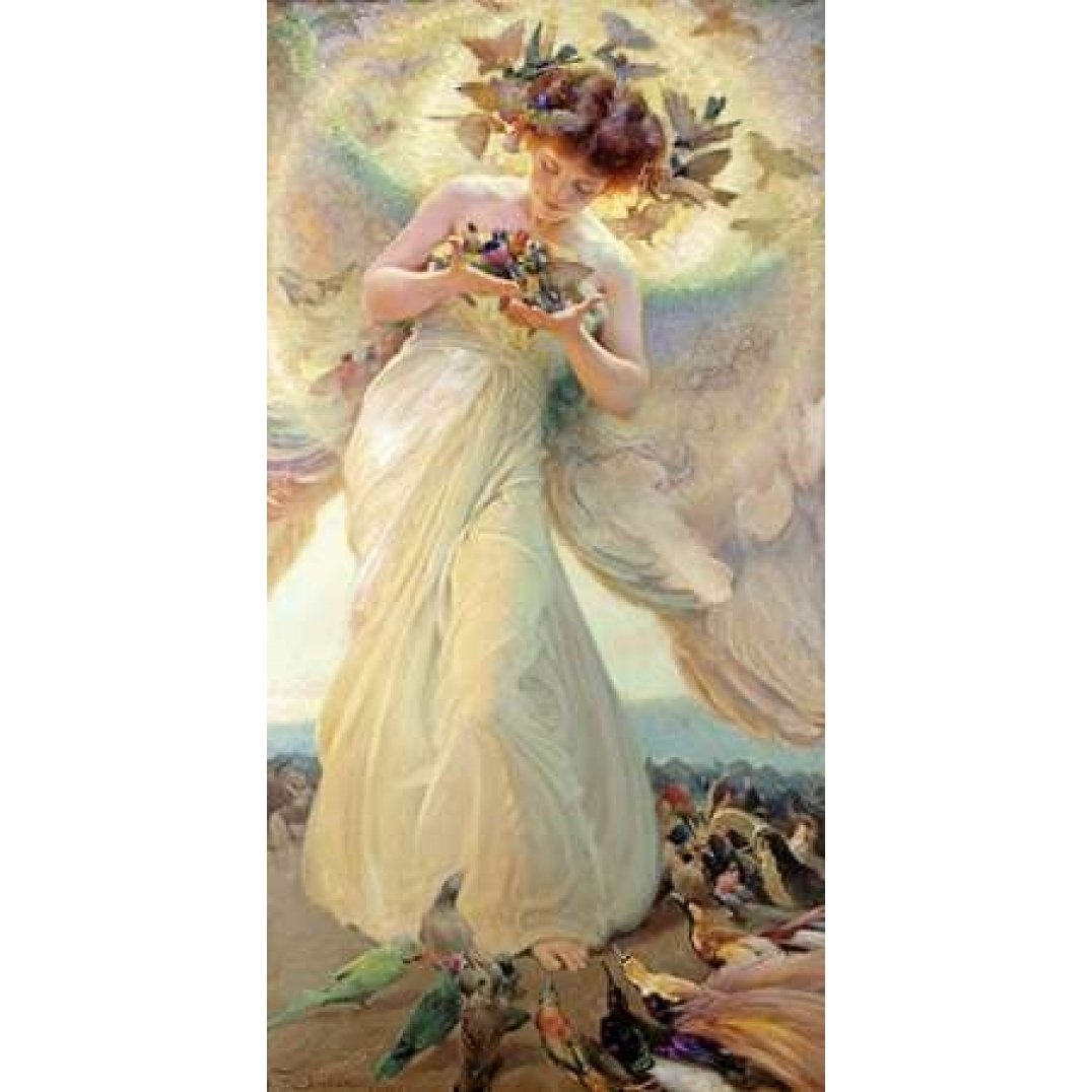 The Angel of The Birds Poster Print by Franz Dvorak Image 2