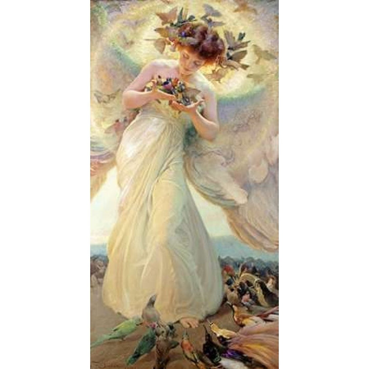 The Angel of The Birds Poster Print by Franz Dvorak Image 1