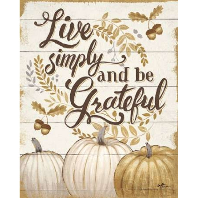 Grateful Season I Poster Print by Janelle Penner Image 1