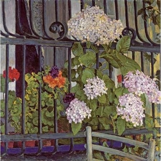 Geranium Poster Print by Koloman Moser Image 1