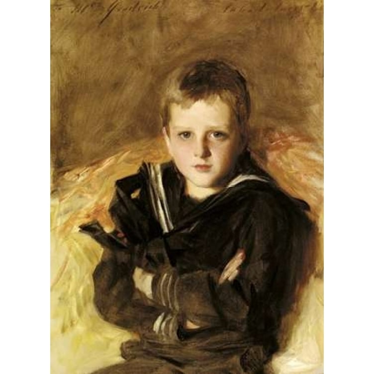 Portrait of Caspar Goodrich Poster Print by John Singer Sargent Image 2