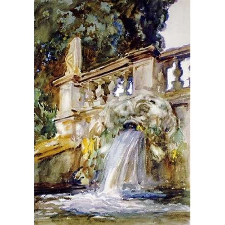 Villa Torlonia Frascati Poster Print by John Singer Sargent Image 2