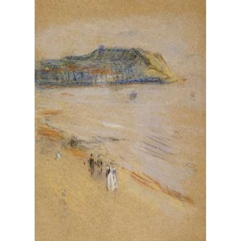 On The Beach Hastings Poster Print by James McNeill Whistler Image 1