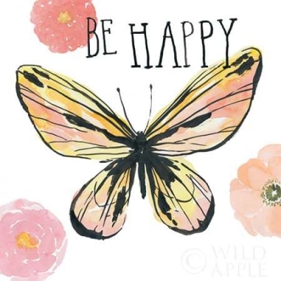 Beautiful Butterfly II Poster Print by Sara Zieve Miller Image 1