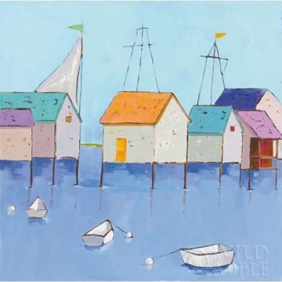 Boat House Row Poster Print by Phyllis Adams Image 2