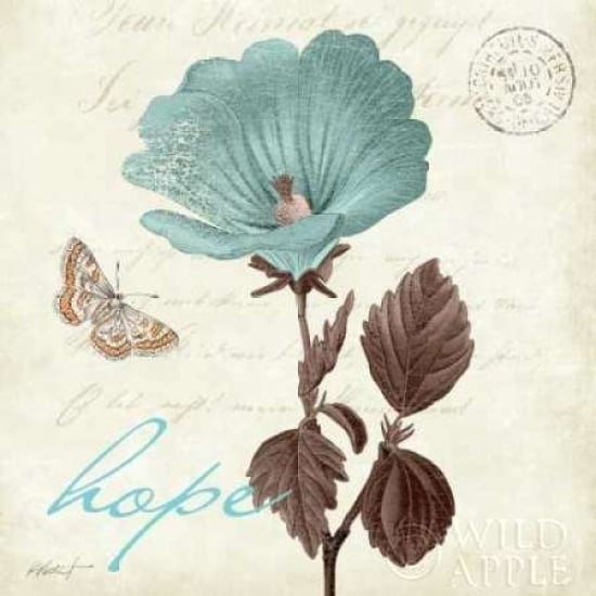 Touch of Blue III - Hope Poster Print by Katie Pertiet Image 2