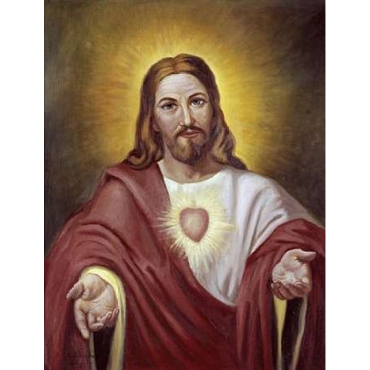 Sacred Heart of Jesus Poster Print by Vittorio Bianchini Image 1